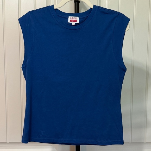 Goldie | Organic Cap Sleeve Tee - Picture 1 of 3